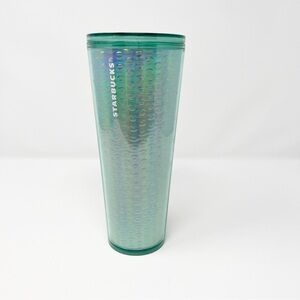 Starbucks Holiday 2020 Mint‎ Bubble Iridescent 24 Oz Tumbler